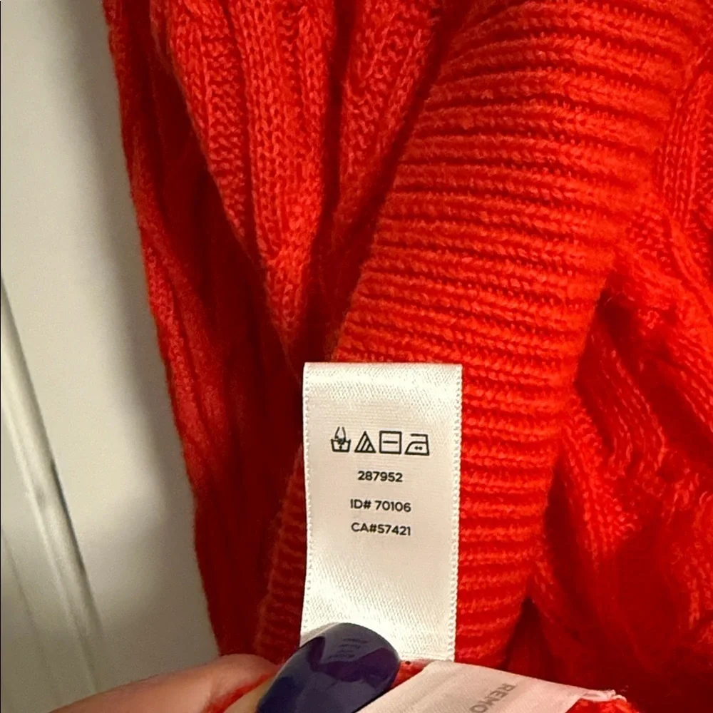 LOFT Vibrant orange Women's Cardigan